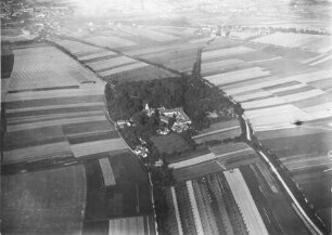 Rittergut Poschwitz bei Altenburg aus 590 m Höhe