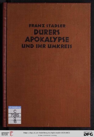Dürers Apokalypse und ihr Umkreis