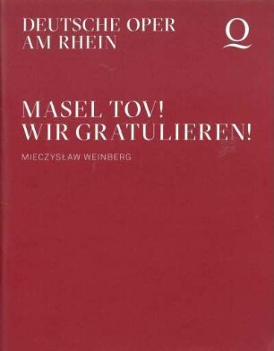 Masel Tov! Wir gratulieren