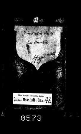Hypothekenbuch von Ehrenberg (bei Hohnstein)