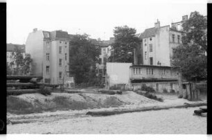 Kleinbildnegative: Spielplatz, Albestraße, 1981