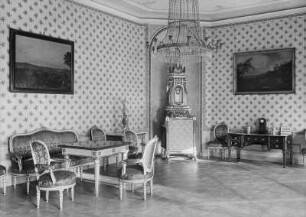 Schloss Pillnitz, Bergpalais, Arbeitszimmer
