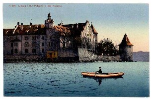 R 767 Lindau i.B. - Pulverturm und Kaserne