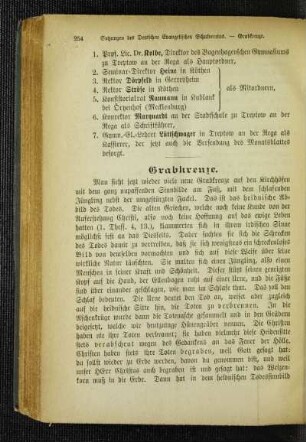 Grabkreuze