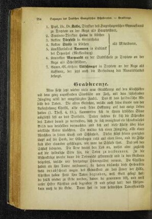 Grabkreuze