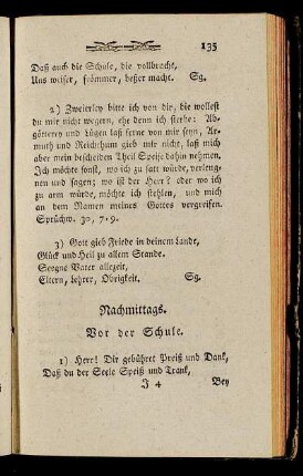 Nachmittags.