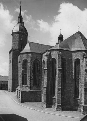 Annaberg, Stadtkirche St. Annen, von Südosten