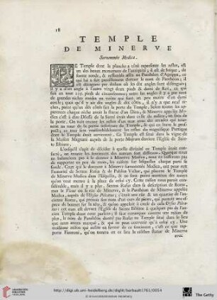 Temple de Minerve