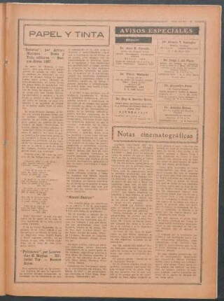 "Policíacas", por Laurentino C. Mejías.- Editorial Tor.- Buenos Aires.