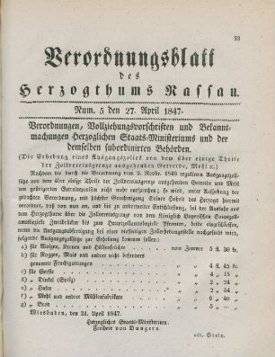 27. April-9. Juni = Num. 5-9