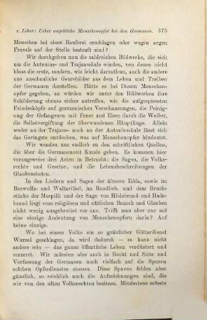 Ueber angebliche Menschenopfer bei den Germanen