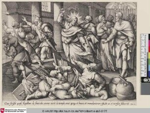 [Christ Driving the Money Changers from the Temple; Christus vertreibt die Geldwechsler aus dem Tempel]