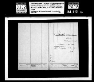 Hensel, Wilhelm Heinrich Adolf; Chorsänger (Bass); ausgesch.: 1887