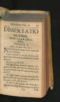 Dissertatio Ultima.