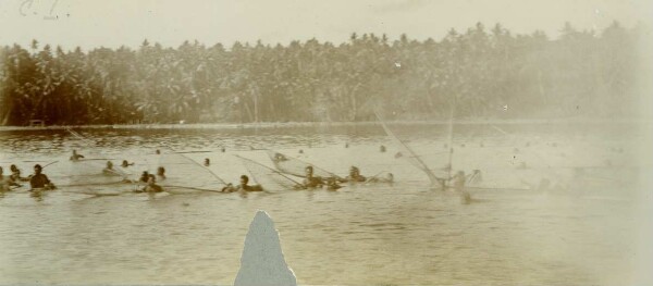 "Fishing trip in the inland sea, Nauru"