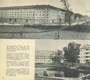 Wohnsiedlung Kniprodestraße ; Wohnblock an der Weberwiese