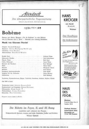 Bohème
