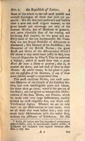 The present state of the republick of letters. 3. 1729, Jan.