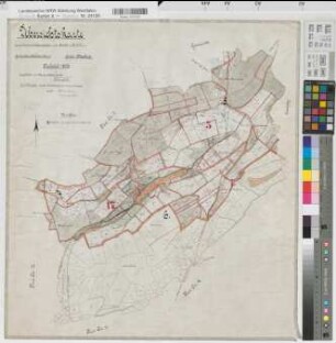 Schliprüthen (Finnentrop), Zusammenlegung Bracht (Fehrenbracht), Übersichtskarte