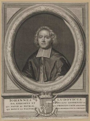 Bildnis des Iohannes Ludovicus Episcopus Leodiensis