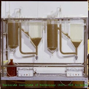 Abwasserversuch des Instituts für Radiochemie (IRCh)
