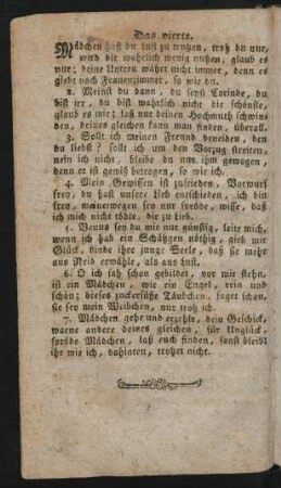Das vierte.