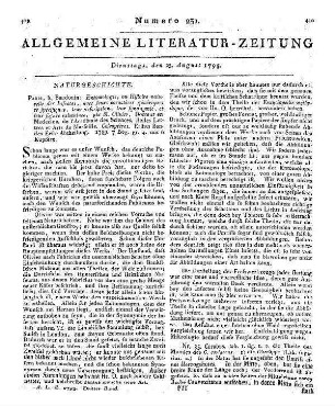 Olivier, G. A.: Entomologie, ou Histoire naturelle des insectes, avec leurs caractères génériques et spécifiques, leur description, leur synonymie et leur figure enluminée. Bd. 1, Abt. 1. Paris: Baudouin 1789 Als Verl. auch angegeben: Paris: Desray