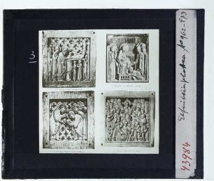 unbekannt, Magdeburger Elfenbeinplatten (div. Museen)