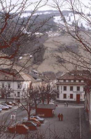 Todtnau: Vom Kirchplatz hinunter zum Marktplatz