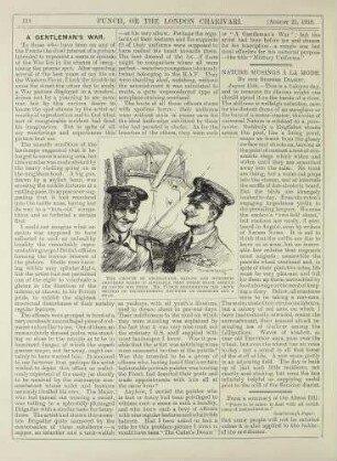 The growth of decorations, badges and honorific chevrons makes it advisable that fresh space should be found for them. Mr. Punch recommends the above method of distinguishing between an observer and a pilot.