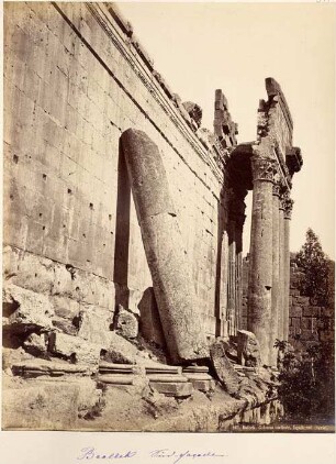 Baalbek, Südfassade