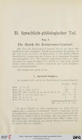 II. Sprachlich-philologischer Teil