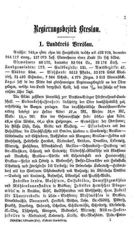 Regierungs-Bezirk Breslau