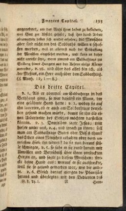 193-202, Das dritte Capitel. - Das vierte Capitel.