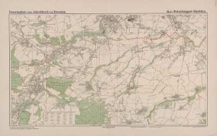 Vorortsplan von Dresden (Loschwitz-Mügeln; Potschappel-Strehlen), 1:12 500, Lithographie, 1911 : Vorortsplan zum Adreßbuch von Dresden / auf Veranlassung der Dr. Güntzschen Stiftung bearbeitet u. herausgegeben v. R. Mittelbach. - 1:12 500. - Leipzig : Mittelbach. - 2 Kt. : mehrfarb. ; versch. Gr., gefaltet [1] : Loschwitz-Mügeln. - 1:12 500. - Leipzig : Mittelbach , [1911]. - 1 Kt. : mehrfarb. Lithogr., 88 x 64 cm [2] : Potschappel-Strehlen. - 1:12 500. - Leipzig : Mittelbach , [1911]. - 1 Kt. : mehrfarb. Lithogr., 50 x 88 cm