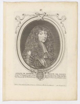 Bildnis des Armand de Bourbon de Conty
