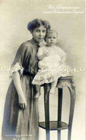 Victoria von Schweden mit ihrer Tochter