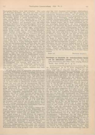 158-162 [Rezension] Zahn, Theodor, Forschungen zur Geschichte des neutestamentlichen Kanons und der altkirchlichen Literatur. IV. Theil