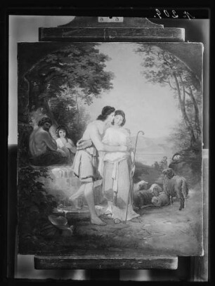 Jupiter und Mnemosyne (?)