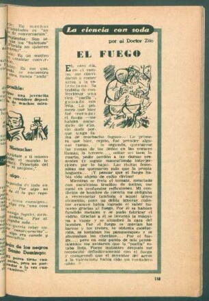 El fuego : La ciencia con soda