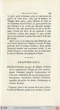 Chapitre CXLV