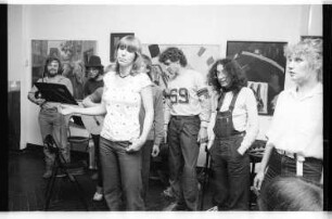 Kleinbildnegativ: Galeriefest, Elefanten Press Galerie, 1980