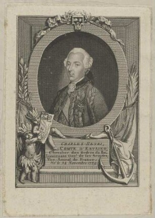 Bildnis des Charles-Henri d' Estaing