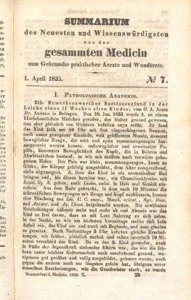 1. April 1835. No 7.
