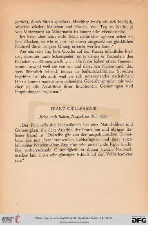 Franz Grillparzer