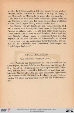 Franz Grillparzer