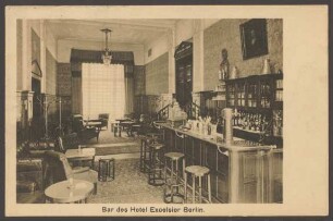 Ansichtskarte Bar des Hotel Excelsior, Stresemannstraße 78