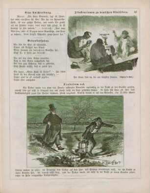 "Illustrationen zu deutschen Classikern" "Probatum est"