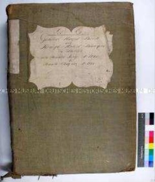 Generalhauptbuch der Königlichen Hauptbank zu Berlin