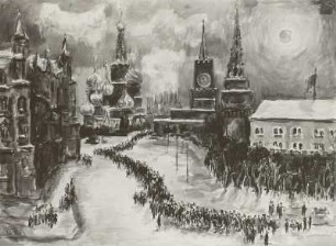 Roter Platz in Moskau (2. Fassung)